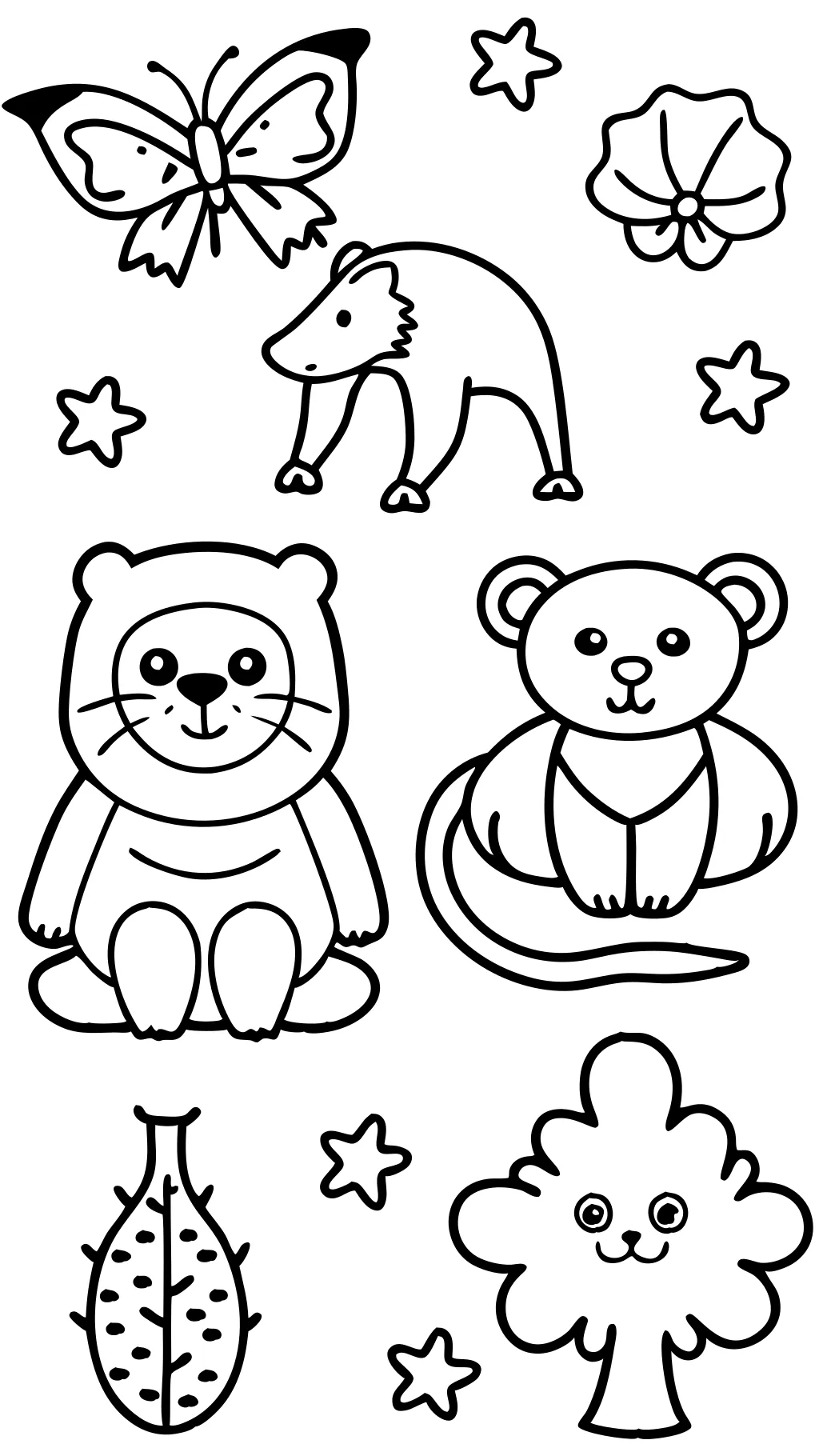 coloring pages pre k